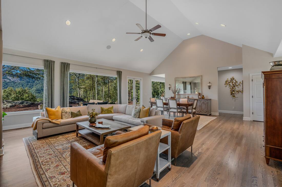 Great room toward the front view
