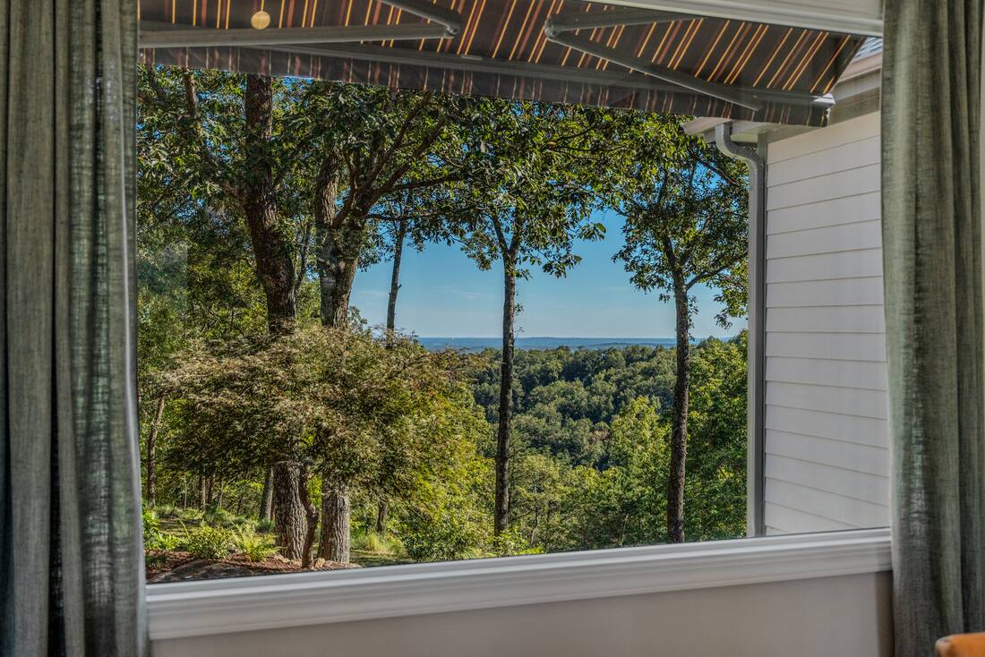 Front window and the long view